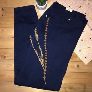 Forever 21 Navy Blue Pants Size 20R NWT